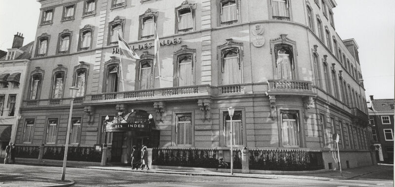 Hotel des Indes 1977, foto Paul Kempff